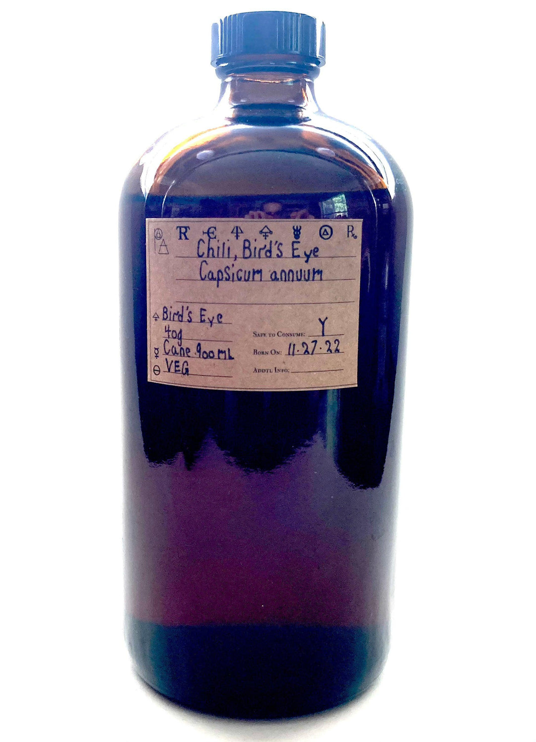 Chili, Bird's Eye, Spagyric Tincture