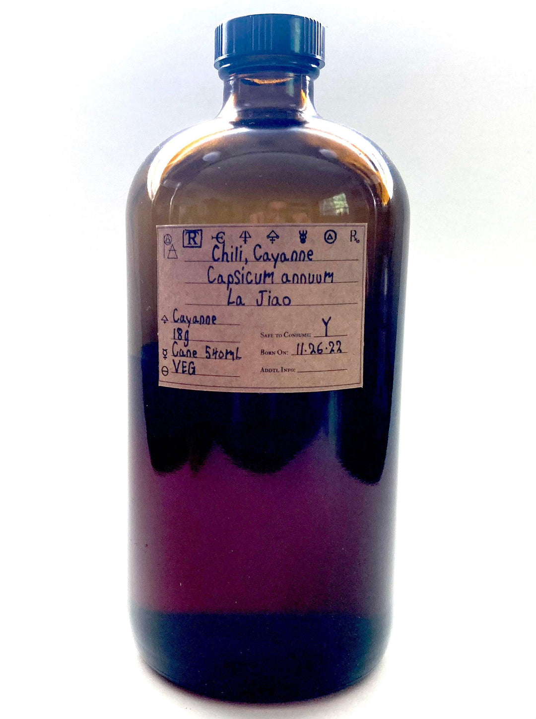 Chili, Cayenne, Spagyric Tincture