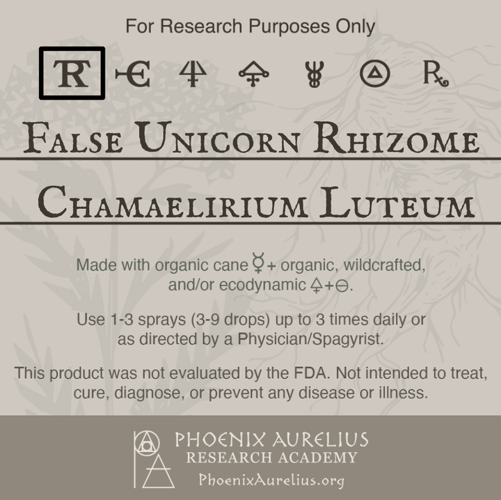 False-Unicorn-Rhizome-Spagyric-Tincture-aurelian-spagyria