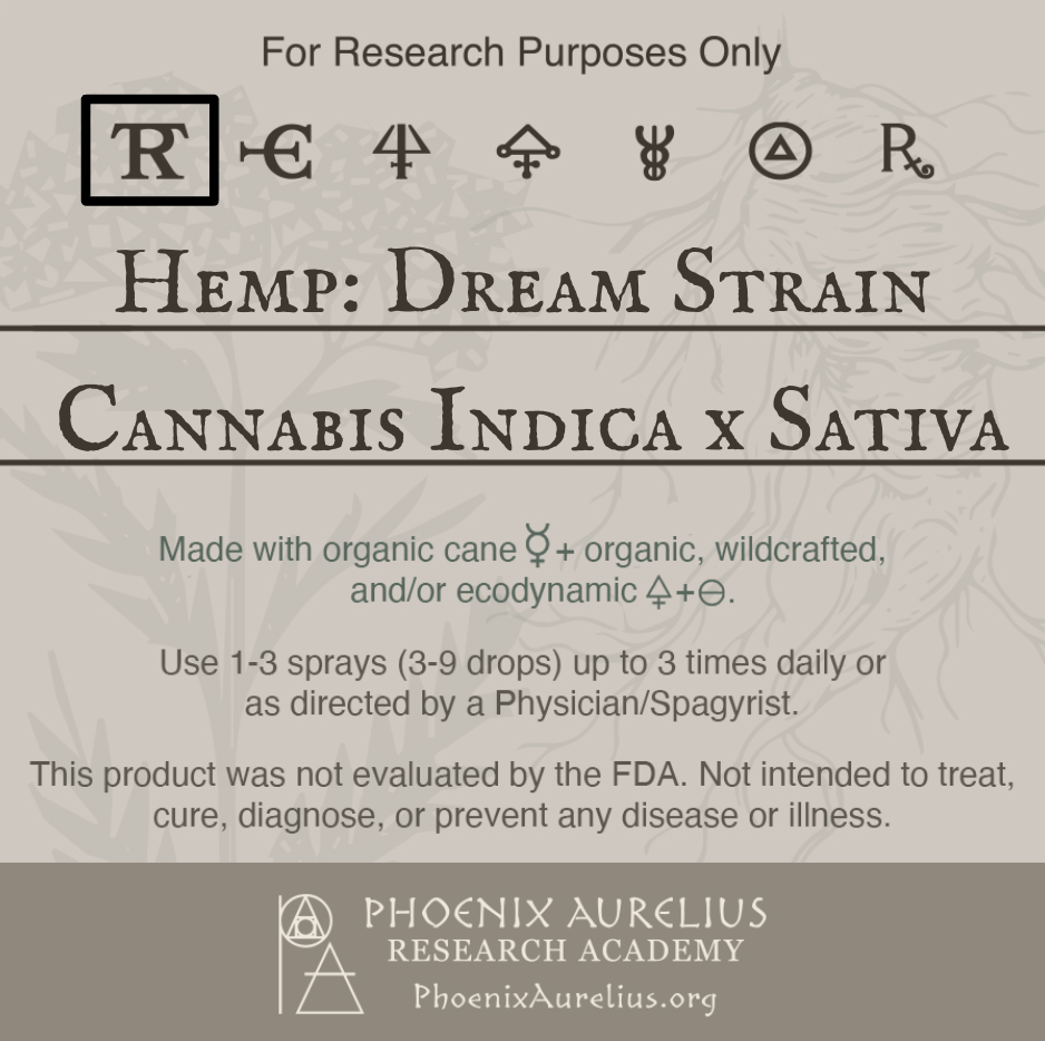 Hemp-Dream-Strain-Spagyric-Tincture-aurelian-spagyria
