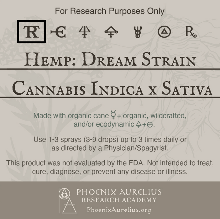 Hemp-Dream-Strain-Spagyric-Tincture-aurelian-spagyria