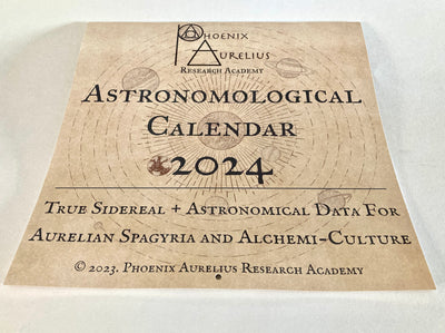 Astronomological Calendar 2024 - Hard Copy