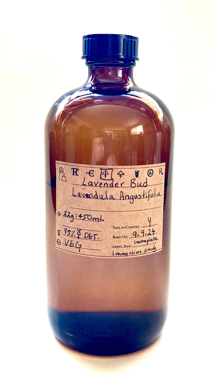 Lavender Spagyric Essence Per Destillatio (Incomplete)