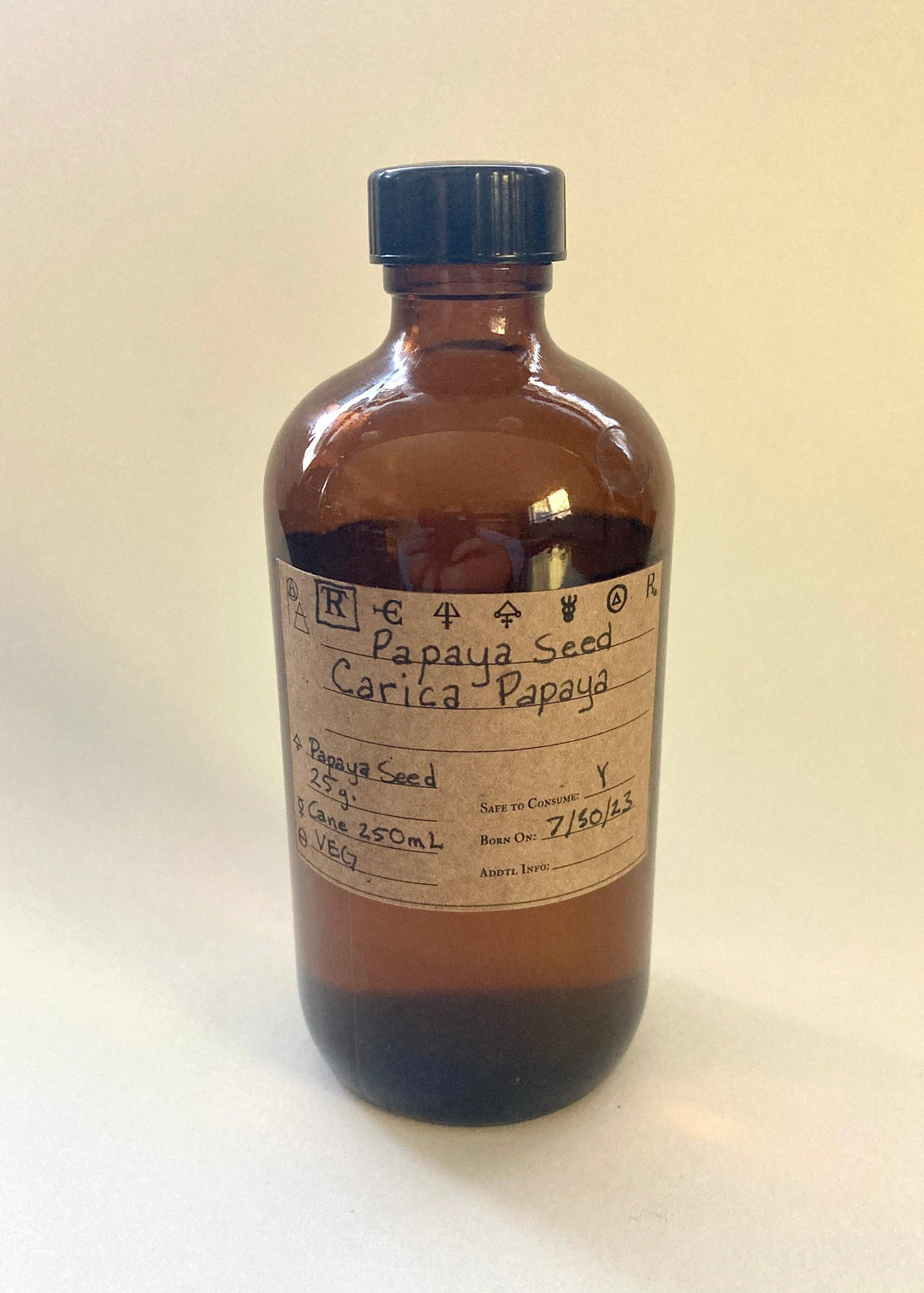 Papaya Seed Spagyric Tincture