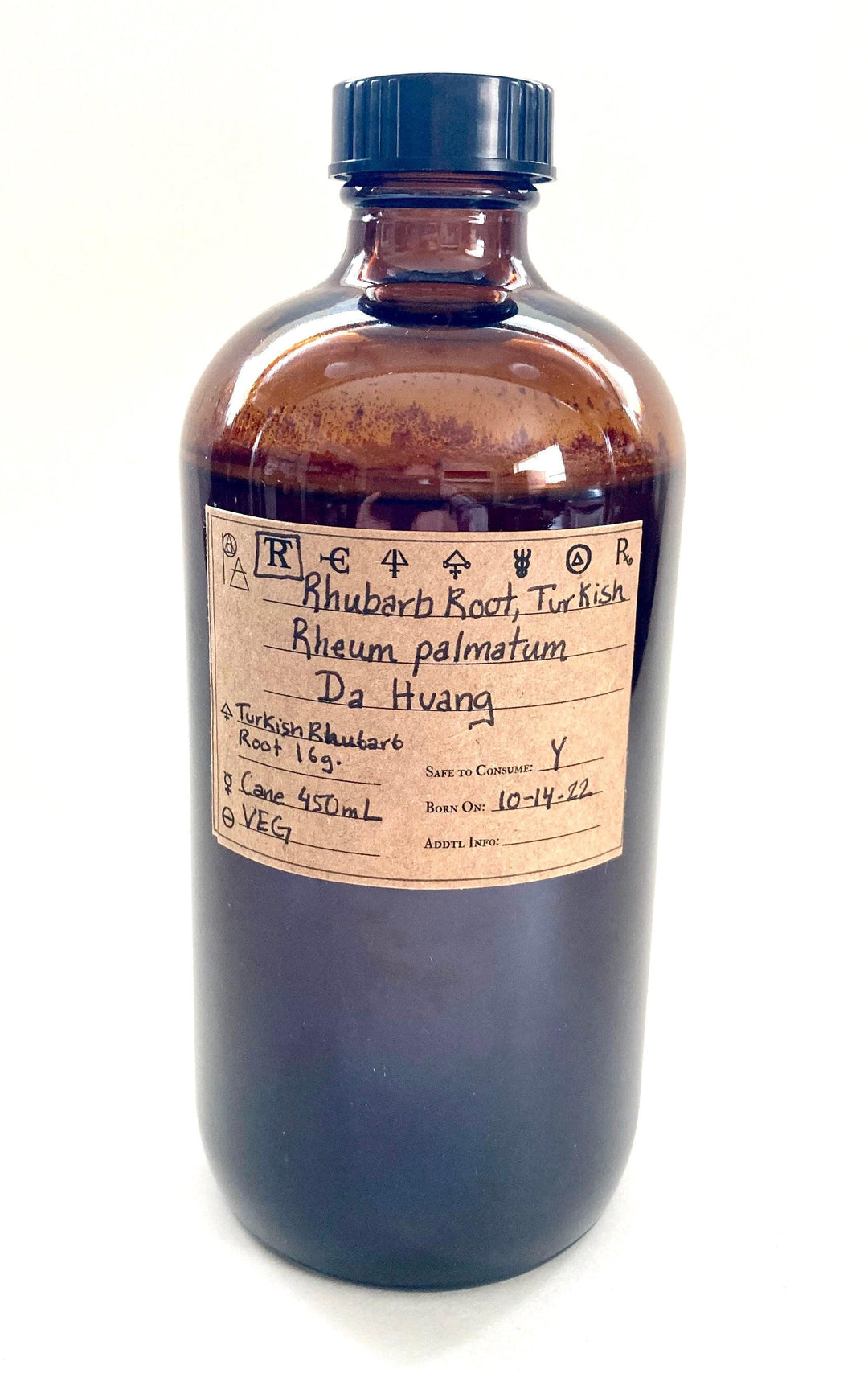 Rhubarb Root, Turkish, Spagyric Tincture