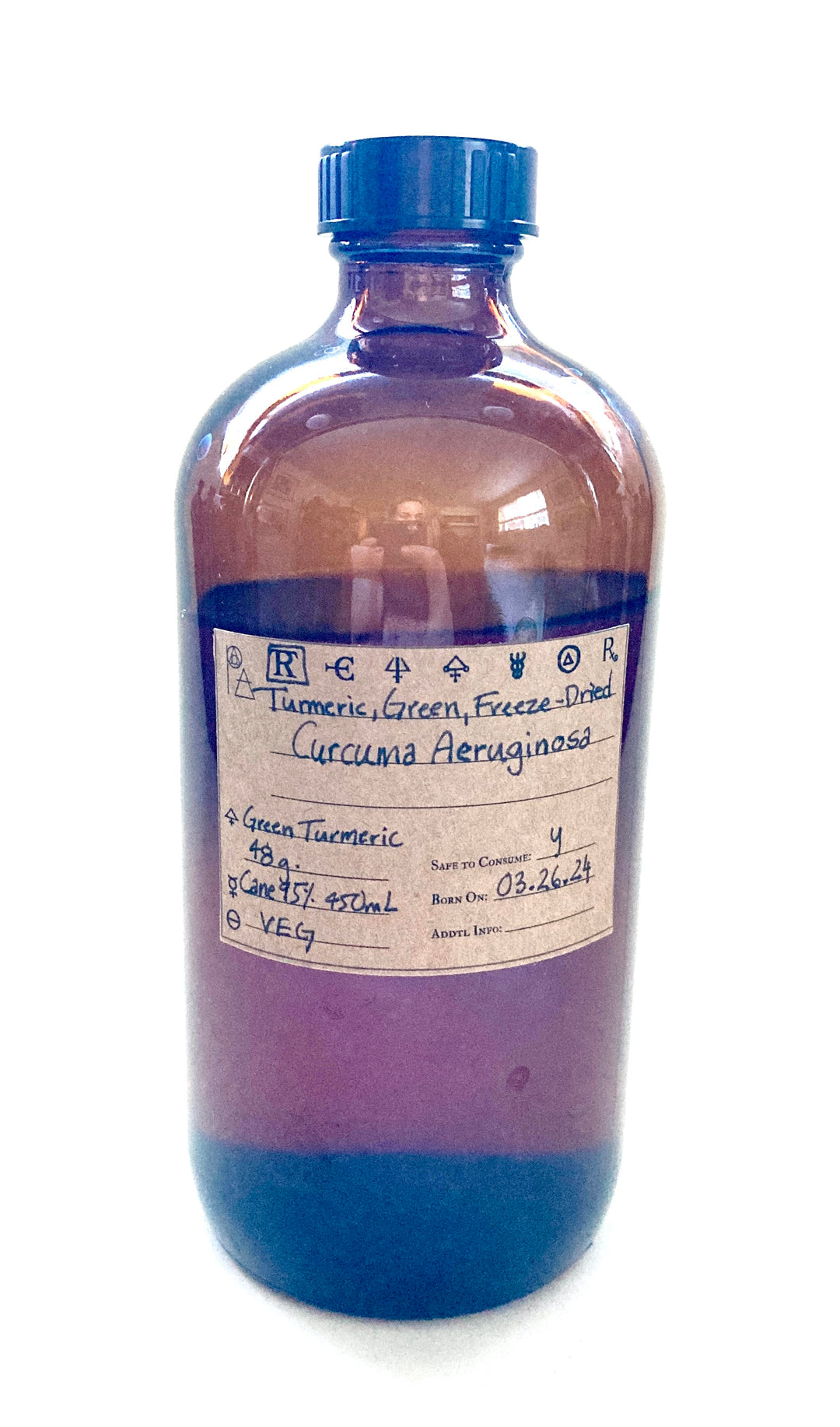 Turmeric, Green, Freeze-Dried, Spagyric Tincture