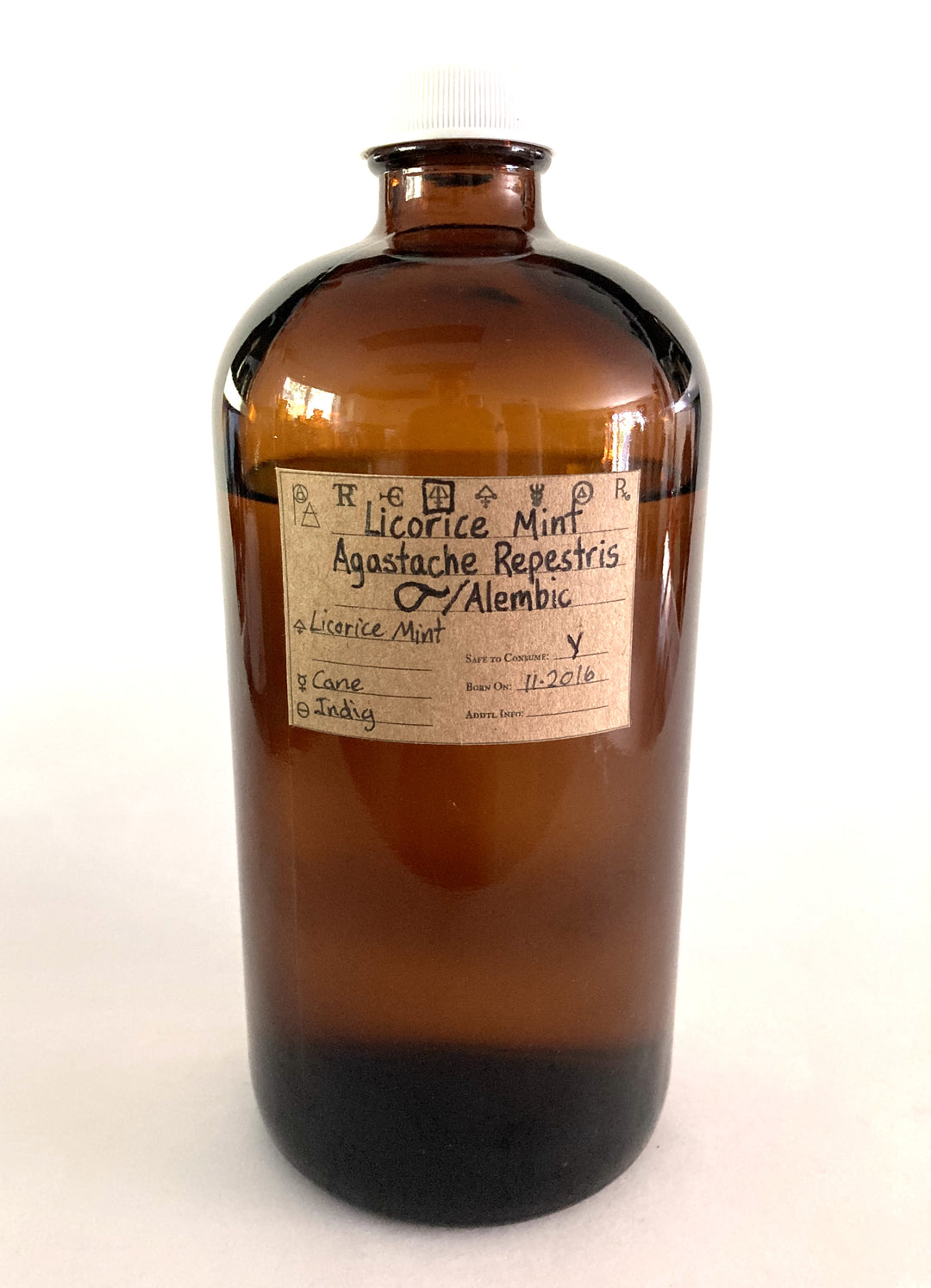 Licorice Mint Spagyric Essence Per Destillatio - Phoenix Aurelius Research Academy