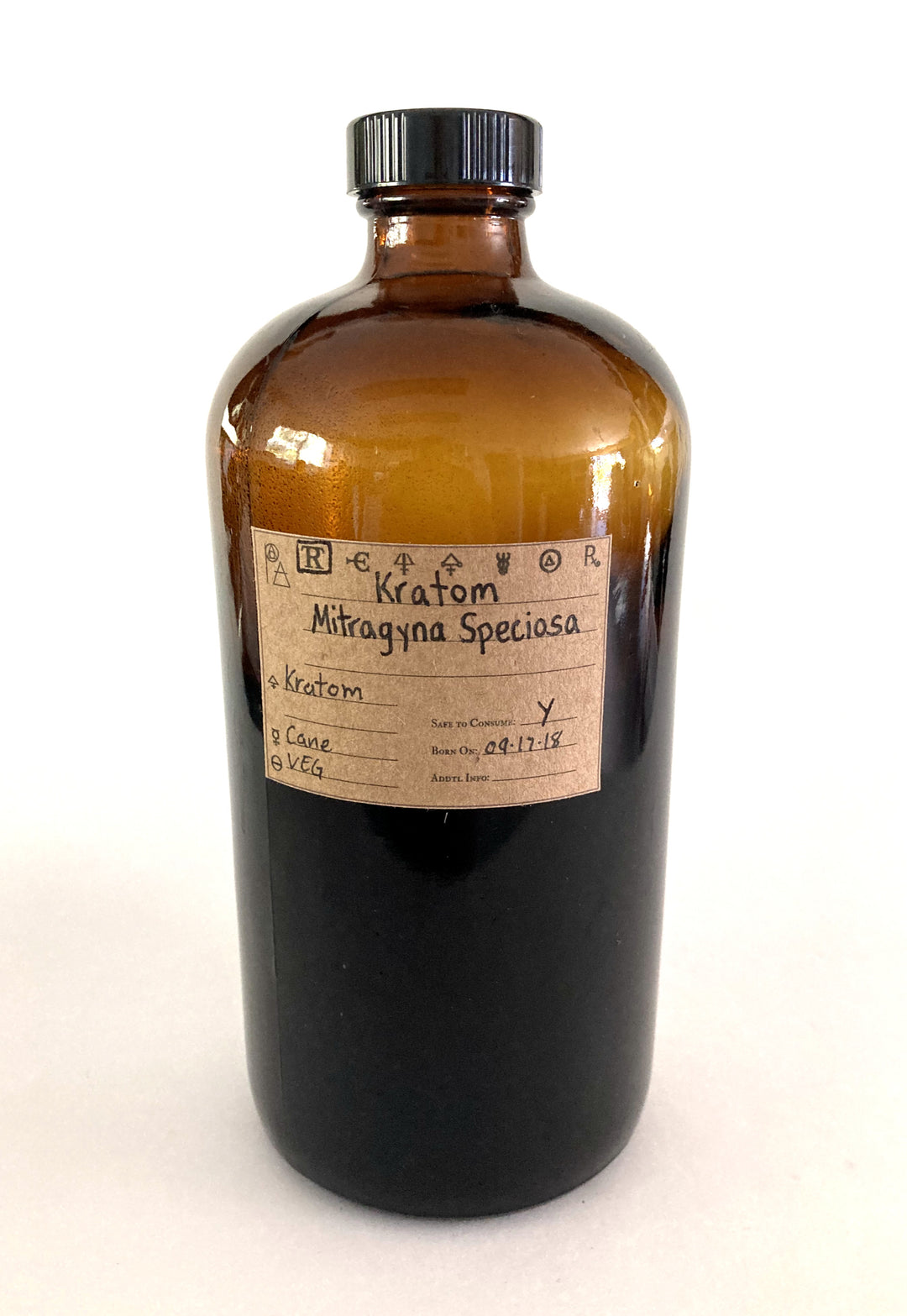 Kratom Spagyric Tincture - Phoenix Aurelius Research Academy