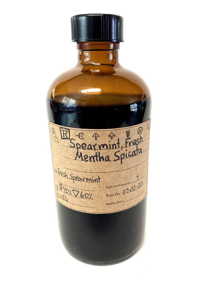 Spearmint, Fresh, Hydro-Ethanolic, Spagyric Tincture