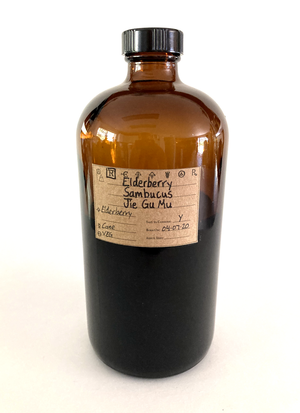 Elderberry Spagyric Tincture - Phoenix Aurelius Research Academy