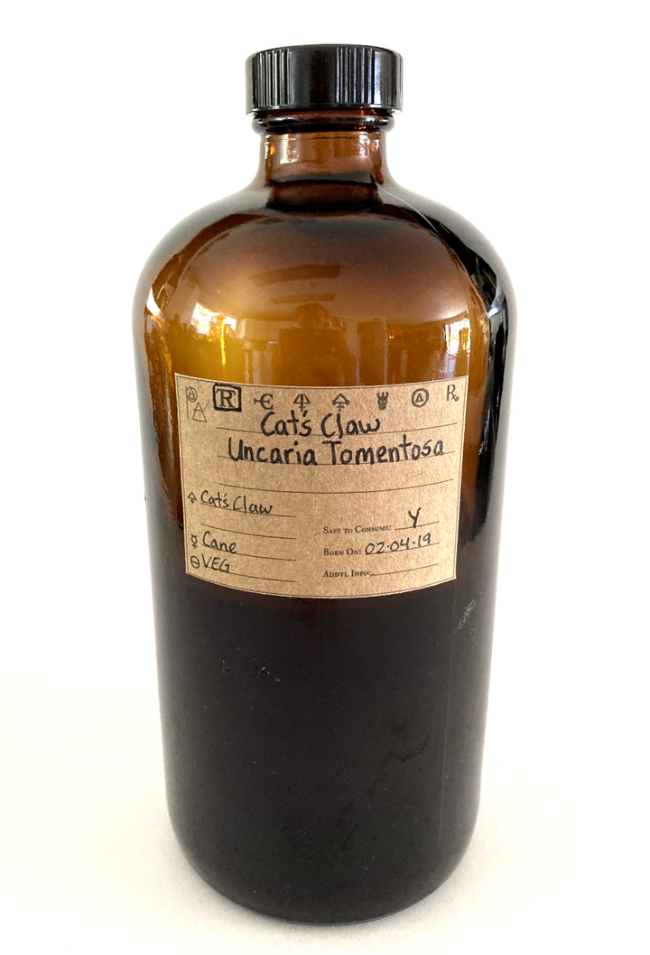 Cat's Claw Spagyric Tincture - Phoenix Aurelius Research Academy