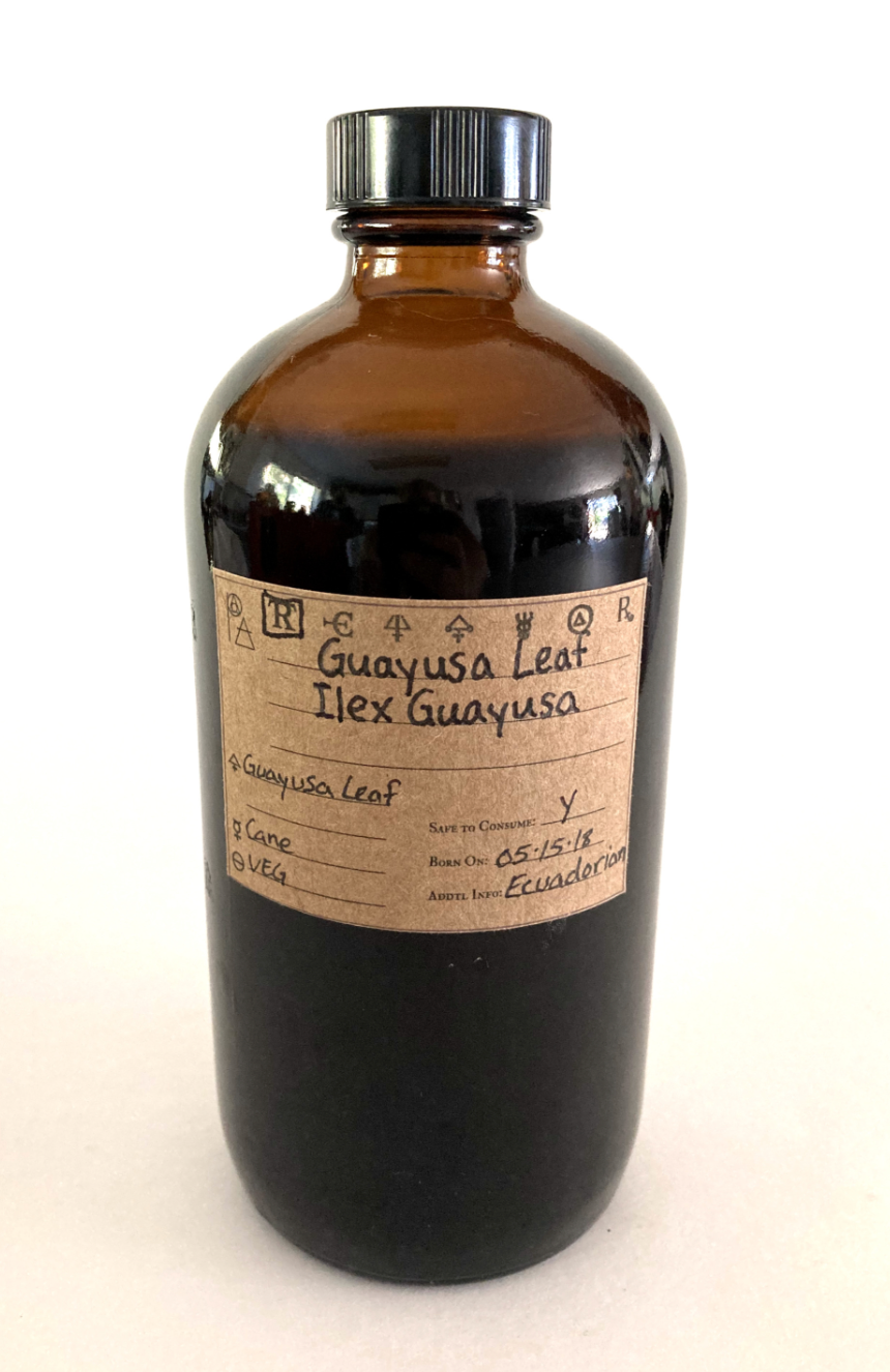 Guayusa Leaf Spagyric Tincture - Phoenix Aurelius Research Academy