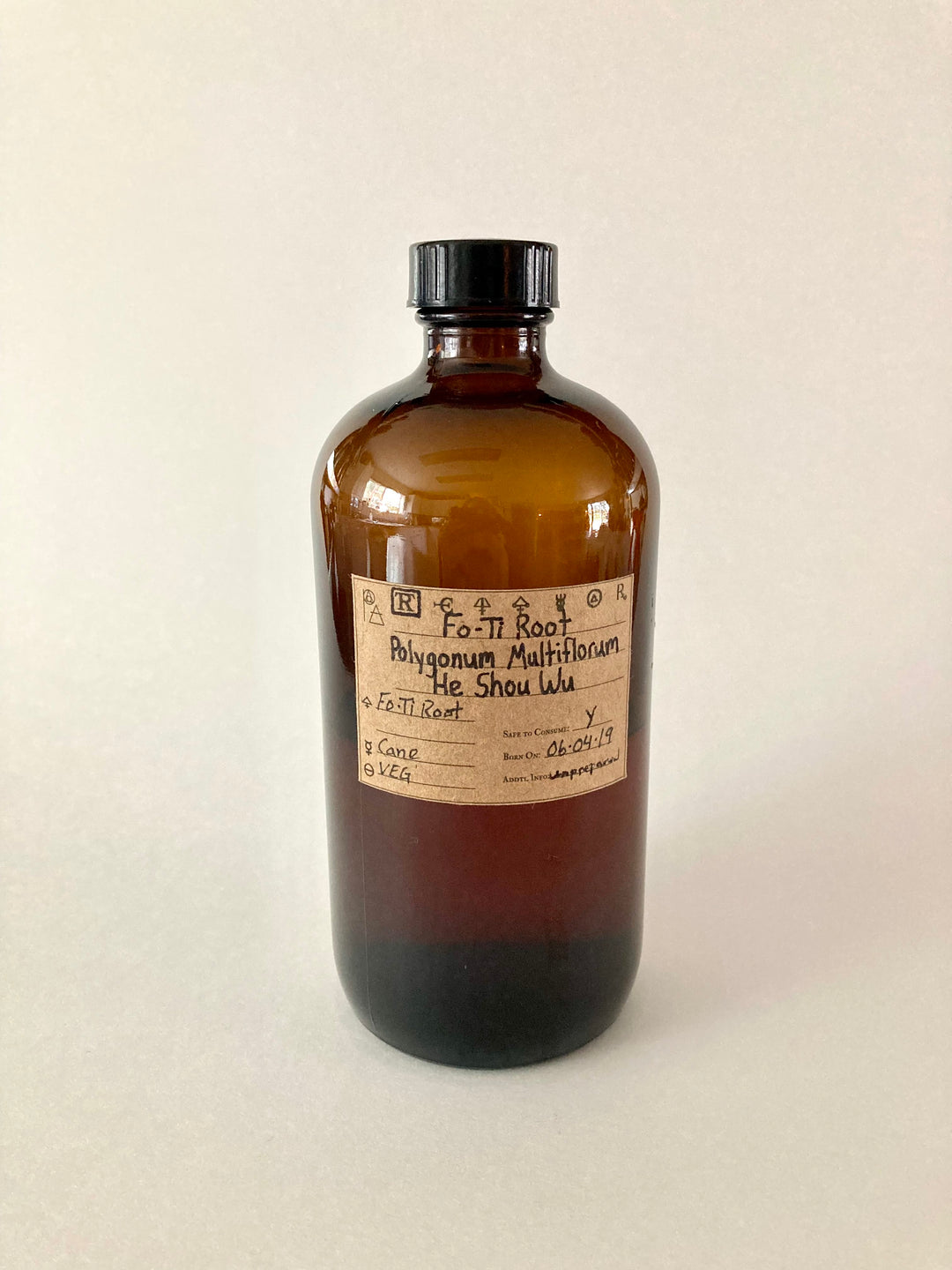 Fo-Ti Root (Unprepared) Spagyric Tincture - Phoenix Aurelius Research Academy