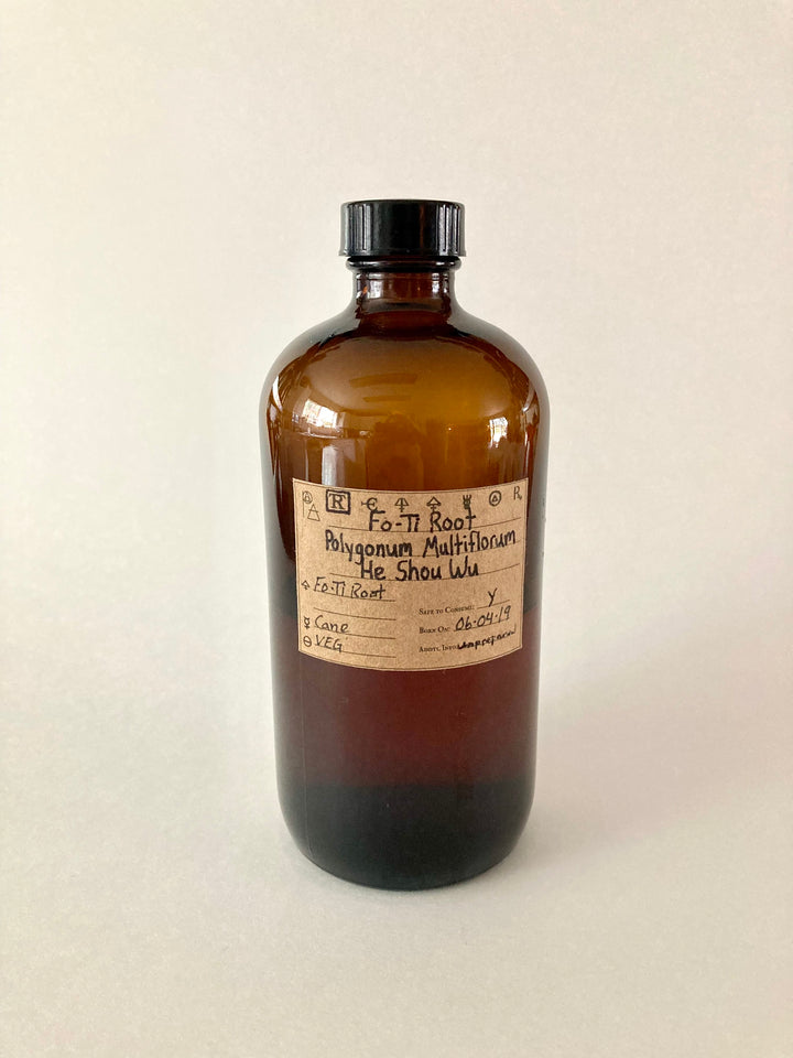 Fo-Ti Root (Unprepared) Spagyric Tincture - Phoenix Aurelius Research Academy