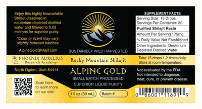 Alpine Gold Shilajit