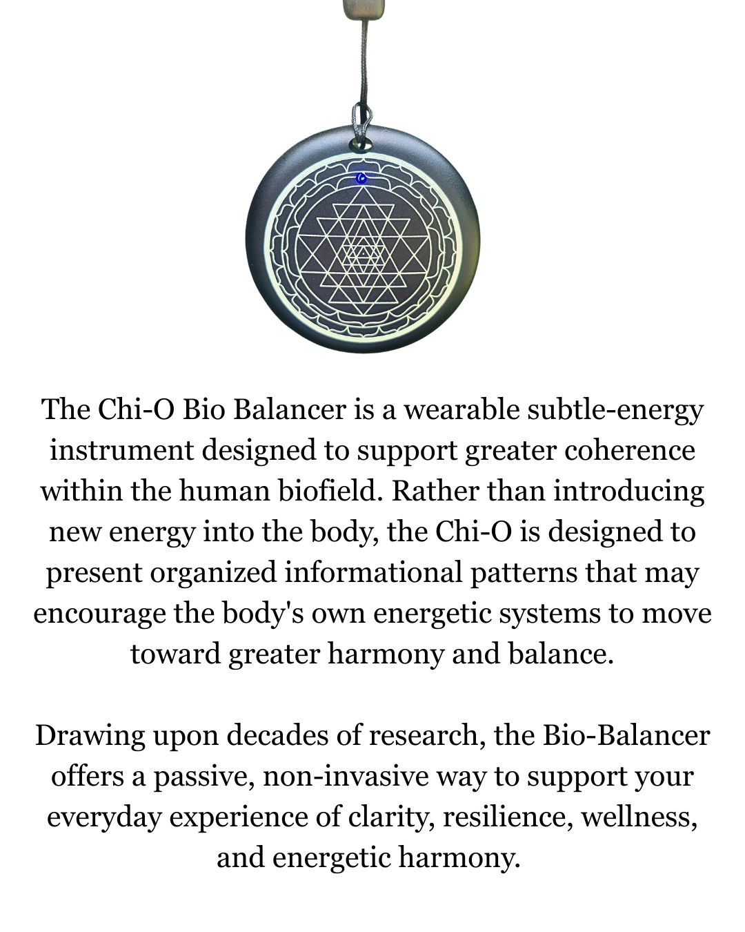 Aurelian Chi-O Bio Balancer