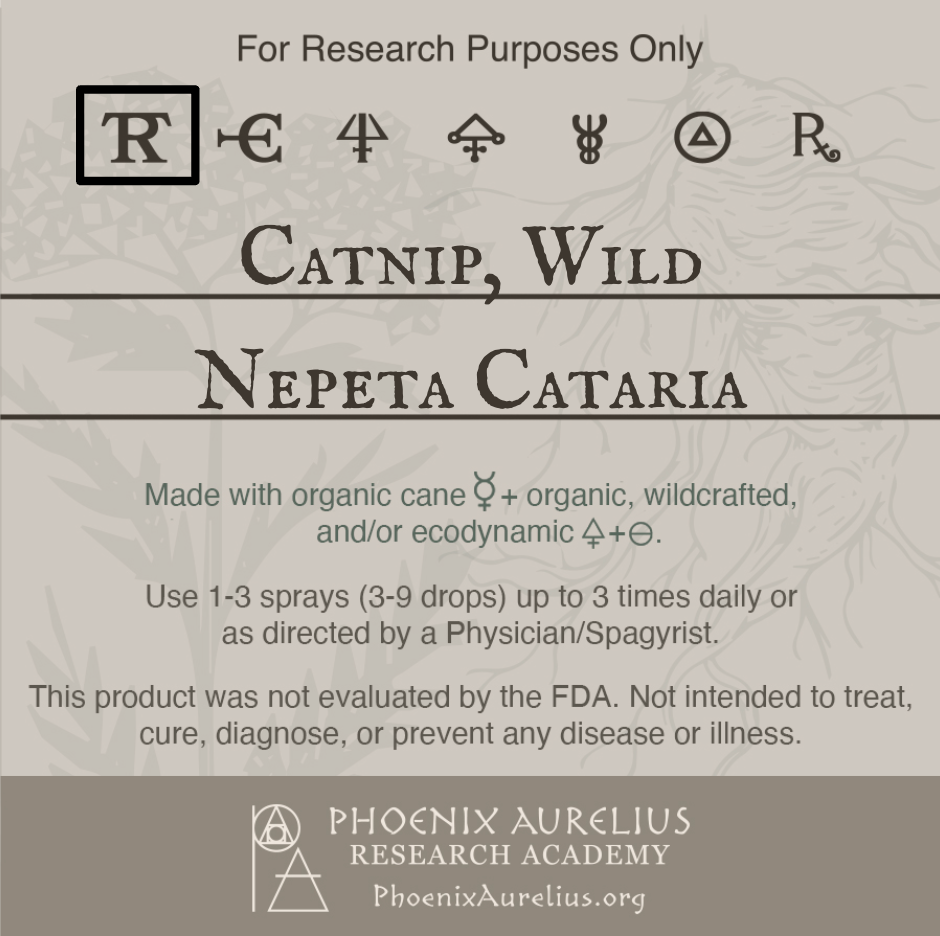 Catnip-Wild-Spagyric-Tincture-aurelian-spagyria