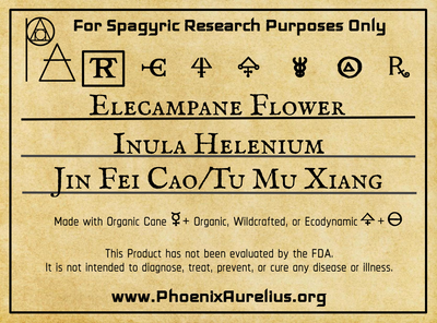 Elecampane Flower Spagyric Tincture