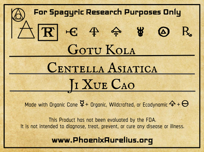 Gotu Kola Spagyric Tincture