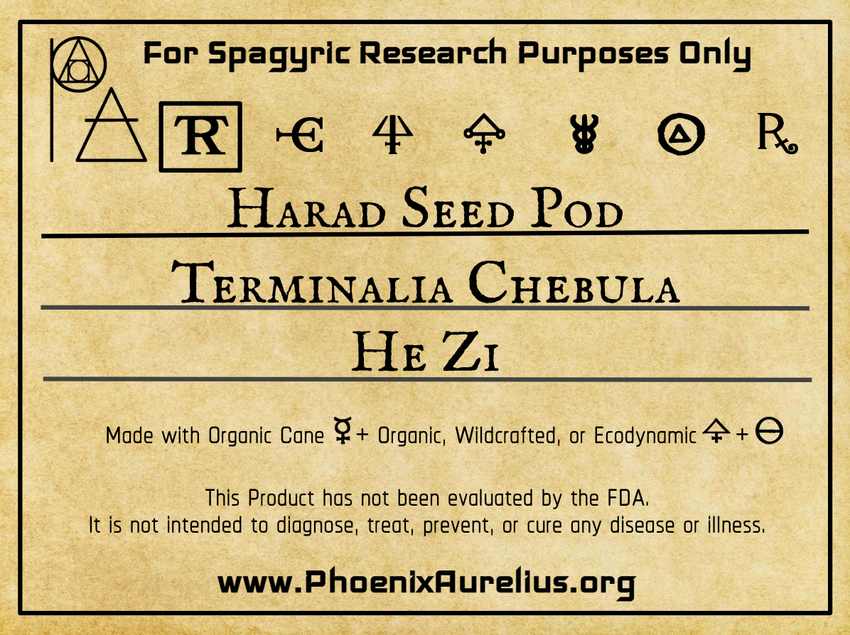 Harad Seed Pod Spagyric Tincture