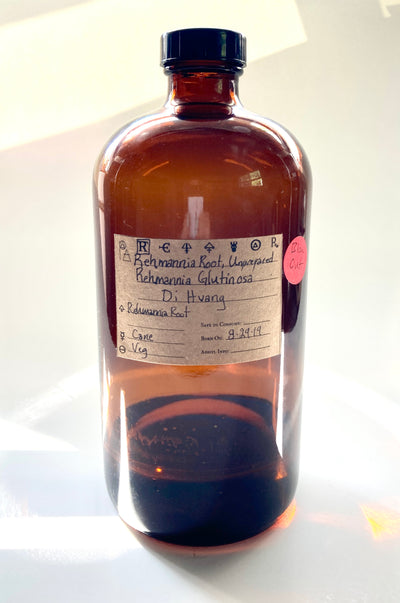 Blow Out: Rehmannia Root, Unprepared, Spagyric Tincture