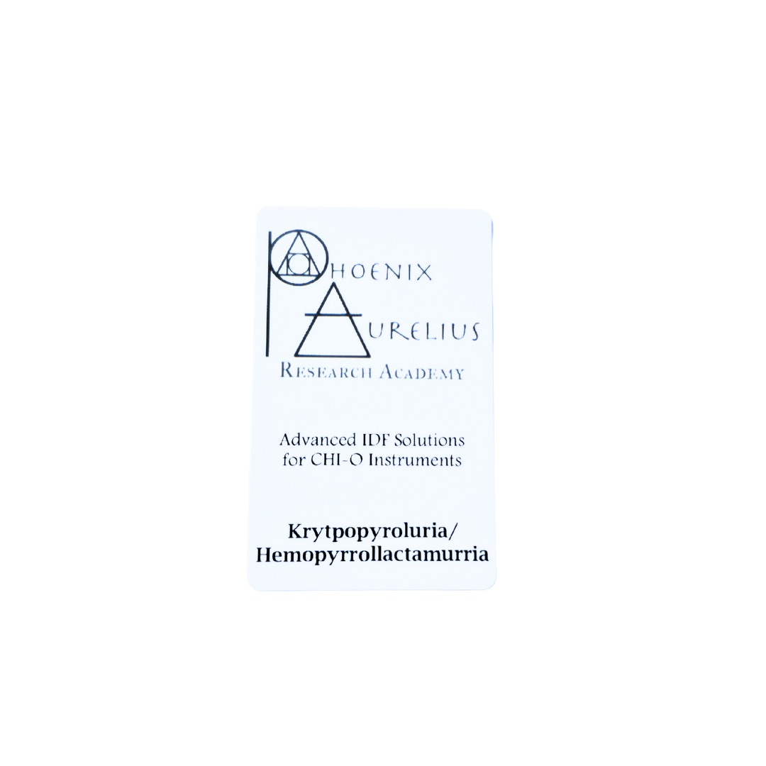 Kryptopyroluria/ Hemopyrrollactamurria - Advanced IDF Card