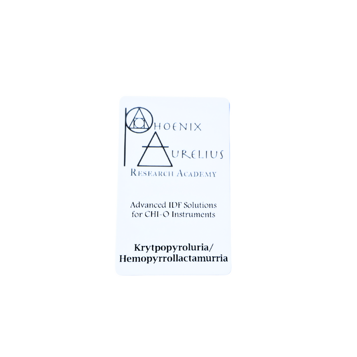 Kryptopyroluria/ Hemopyrrollactamurria - Advanced IDF Card
