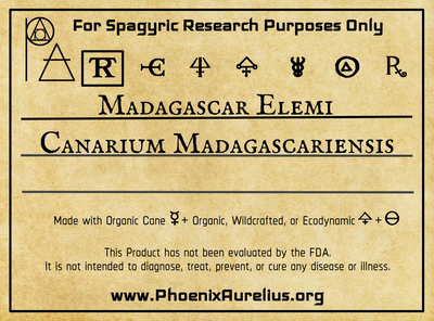 Madagascar Elemi Spagyric Tincture