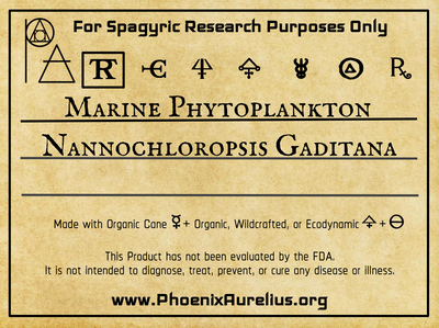 Marine Phytoplankton Spagyric Tincture