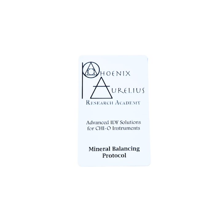 Mineral Balancing Protocol - Advanced IDF Card