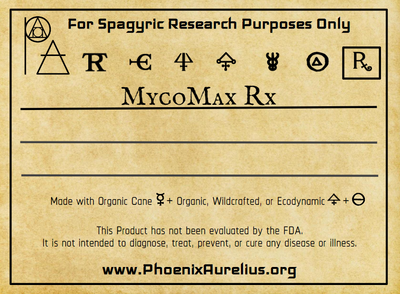 MycoMax Rx Spagyric Formulation