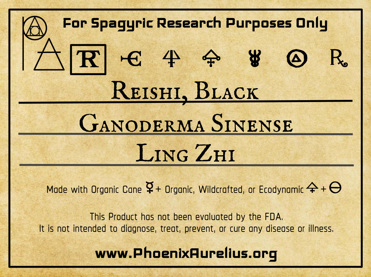 Reishi, Black, Spagyric Tincture