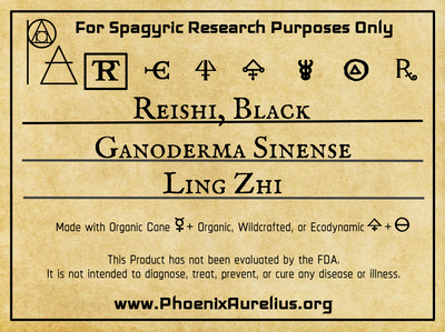 Reishi, Black, Spagyric Tincture