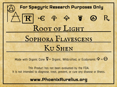 Root of Light Spagyric Tincture