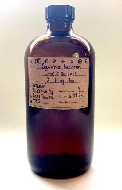 Saffron, Kashmiri, Spagyric Tincture