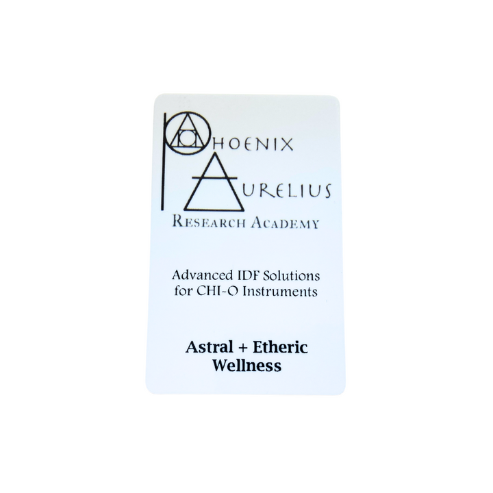 Astral & Etheric Wellness - Advanced IDF Card
