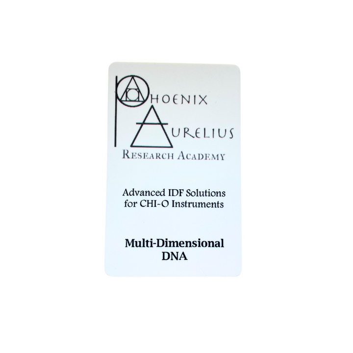 Dna Key Card Multidimensional DNA -Advanced IDF Card – Phoenix Aurelius Research Academy