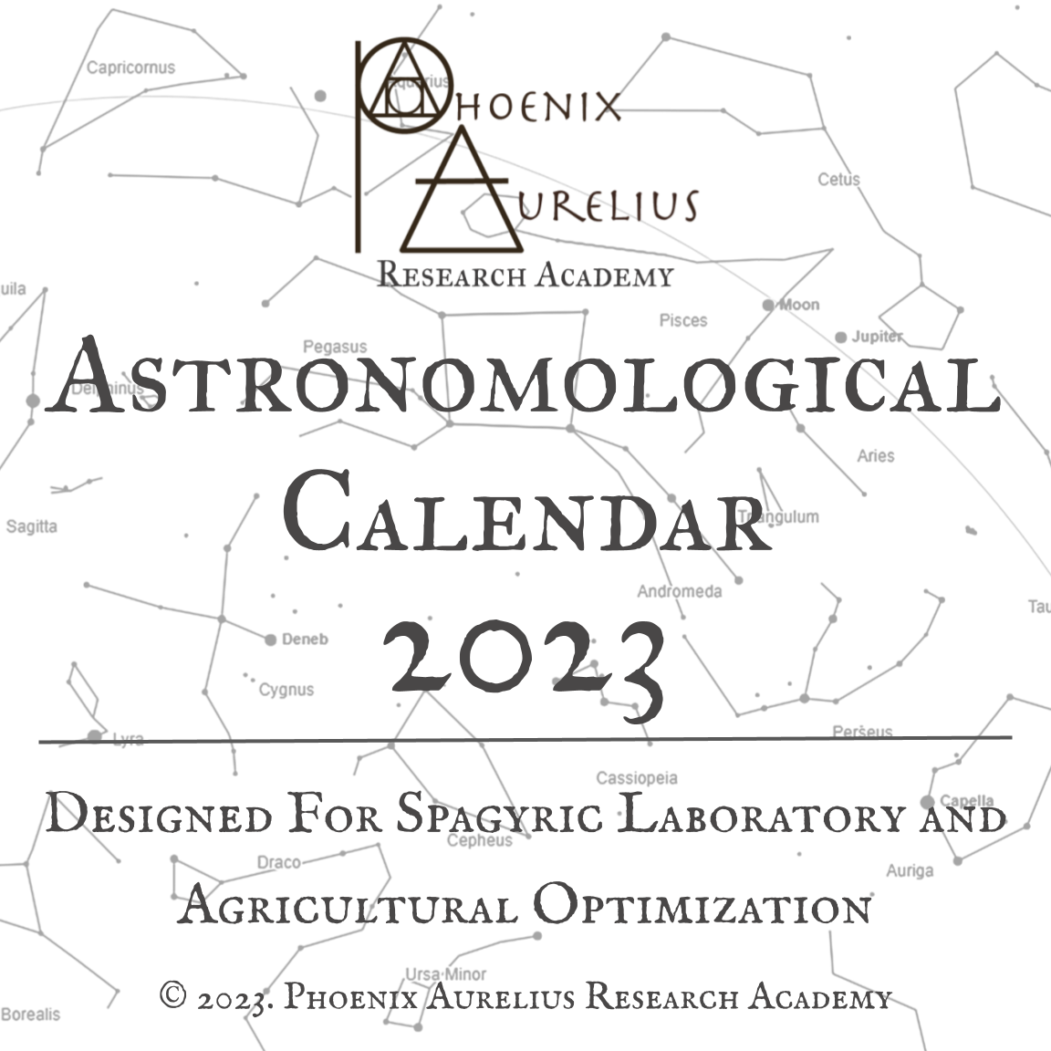 Astronomological Calendar 2023 - Digital Copy