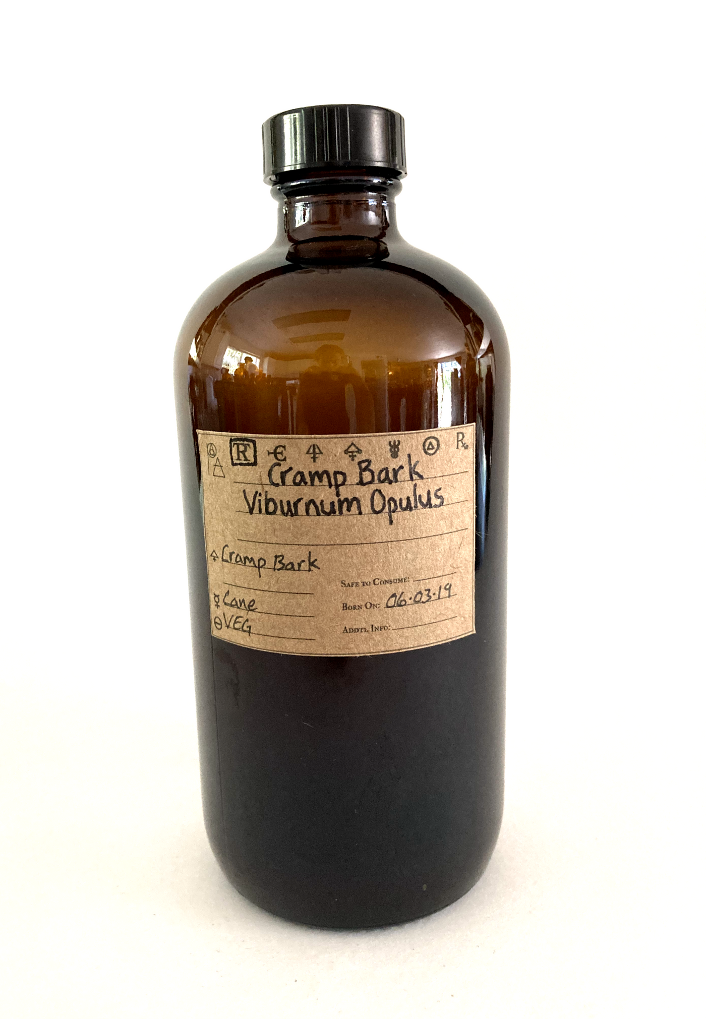 Cramp Bark Spagyric Tincture - Phoenix Aurelius Research Academy