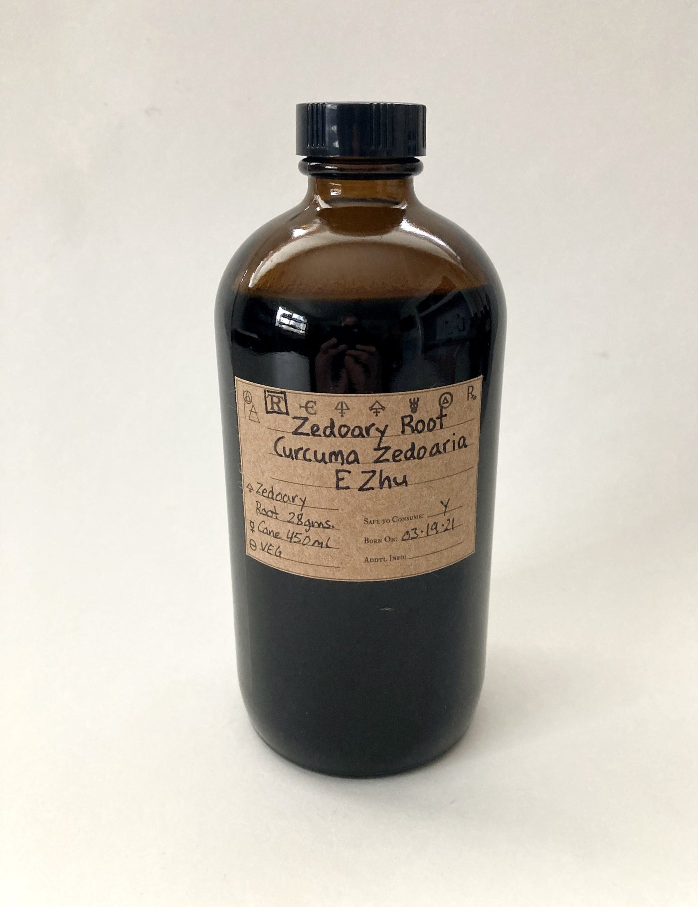 Zedoary Root Spagyric Tincture