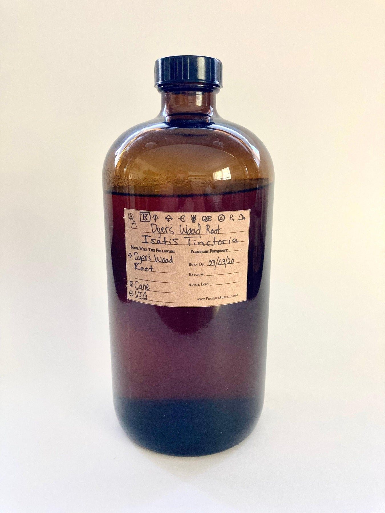 Dyer's Woad Root Spagyric Tincture – Phoenix Aurelius Research Academy