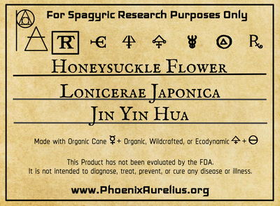 Honeysuckle Flower Spagyric Tincture