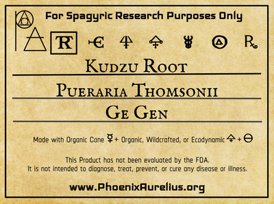 Kudzu Root Spagyric Tincture