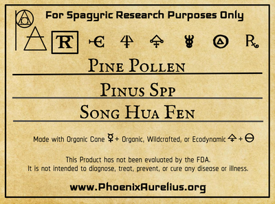 Pine Pollen Spagyric Tincture