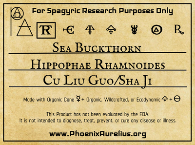 Sea Buckthorn Spagyric Tincture