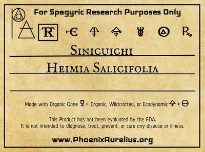 Sinicuichi Spagyric Tincture