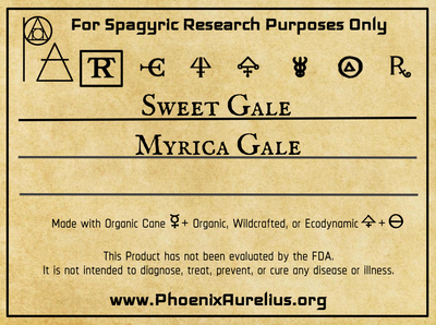 Sweet Gale Spagyric Tincture