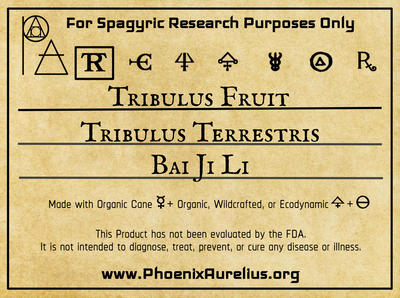 Tribulus Fruit Spagyric Tincture